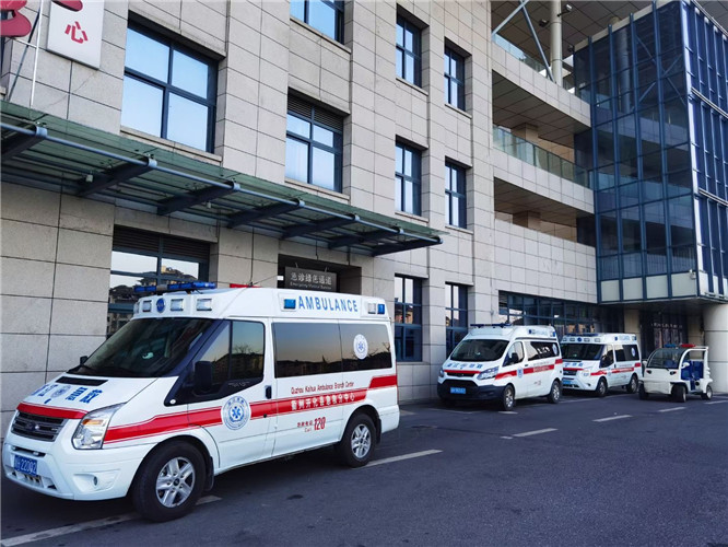 庐阳救护车出租服务案例4