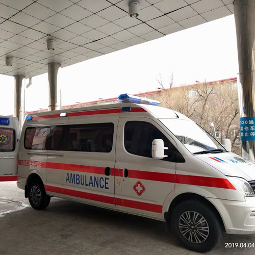 庐阳救护车出租服务案例2